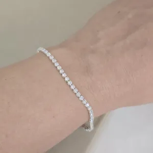 Pulseira Infinito Cravejado Zirconia